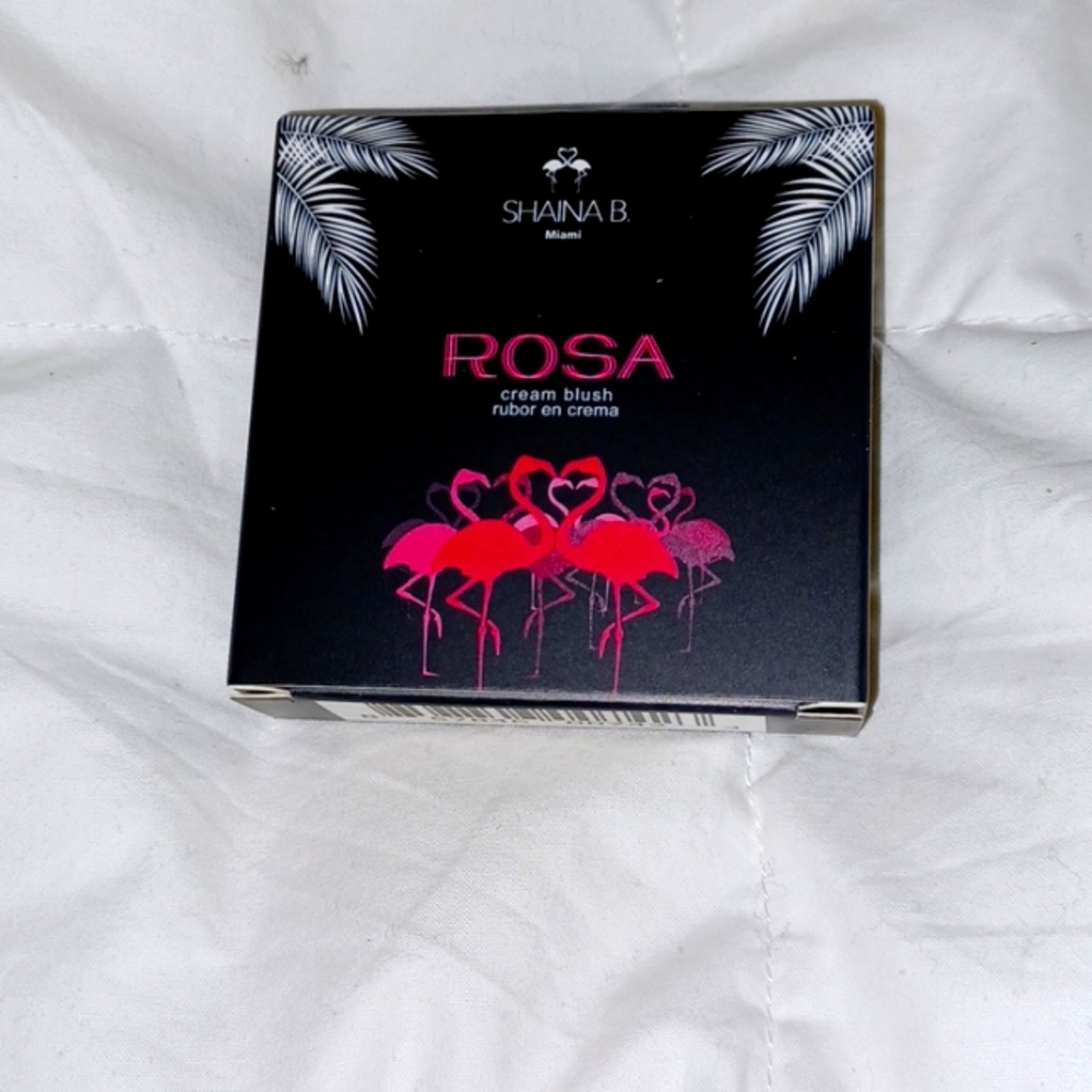Shaina B. Miami. Rosa, Creme Blush 5g. NIB